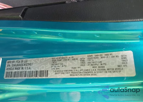 2020 Jeep Wrangler Unlimited Sport S 4X4 from USA, damaged, VIN 1C4HJXDG3LW323461